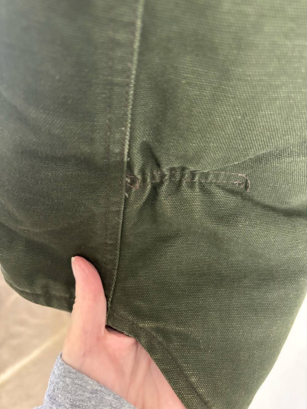 Carhartt Vtg dark green 3xlg men’s nylon insulated vest. VQ184 “1194” date - Picture 10 of 10